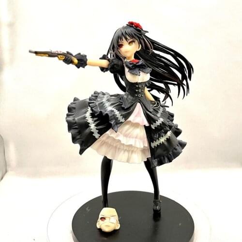Anime Date A Live Kurumi Tokisaki Action Figure Fantasia 30th Anniversary Tokisaki Kurumi PVC Collection Model Toy
