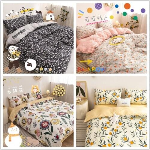 GY5021A Cartoon Bedding Sheets Kids Adult Duvet Cover Printing Pink Home Textiles Bedclothes