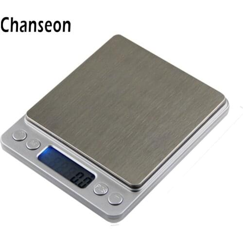 2000g x 0.1g Mini Digital Pocket Scale Precision Weighing 2kg-0.1 2000g/0.1 Jewelry Scales Electronic Kitchen Weight Scale