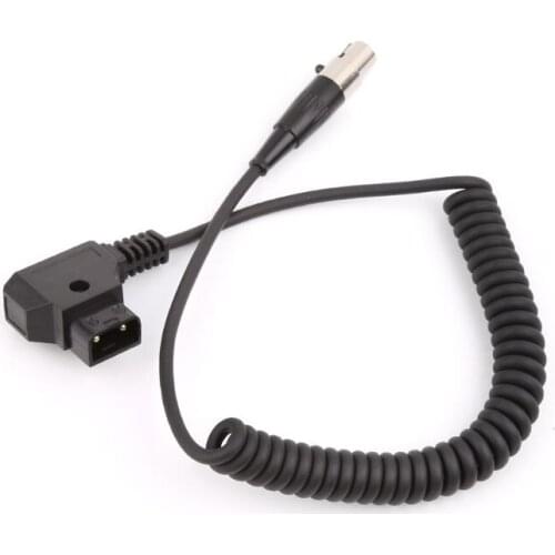 Monitor Power Line D-Tap To Mini XLR 4-pin Plug For ARRI Cameras Monitors 12V wholesale