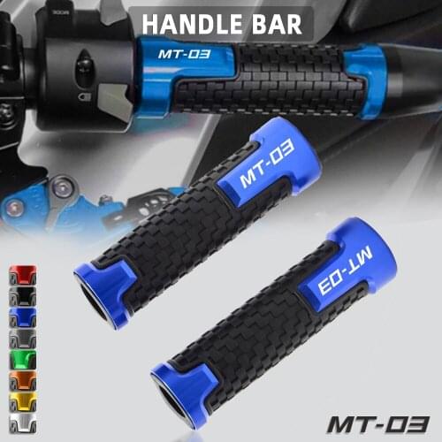 Motorcycle Accessories handlebar grips for YAMAHA MT-03 MT03 MT 03 2013 2014 2015 2016 2017 2018 2019 Moto handle bar grips