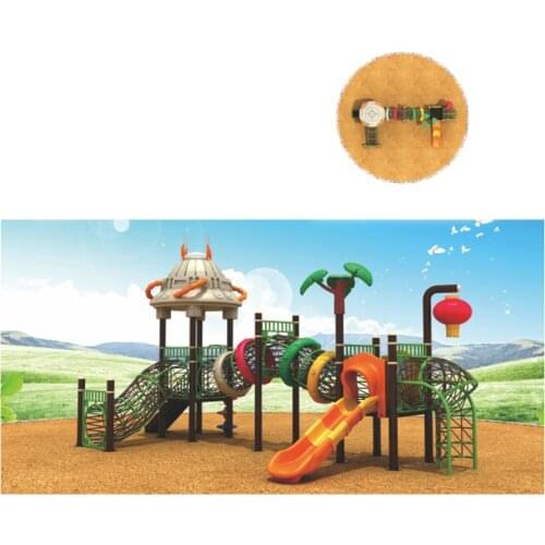 Rust prevention outdoor playground wirerope net climbing equipment