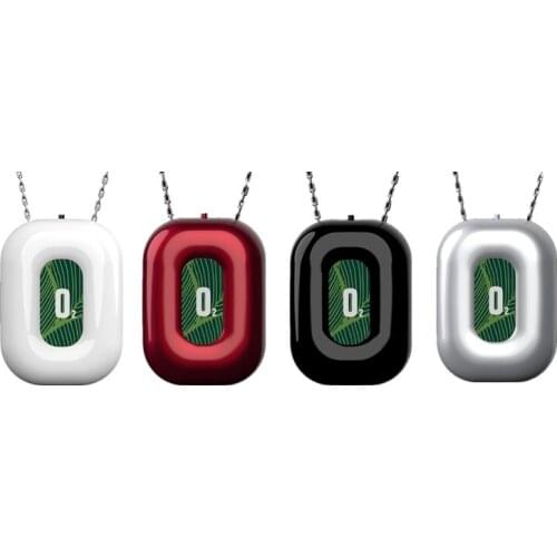 Personal Wearable Air Purifier Necklace Mini Portable Air Freshner Ionizer Negative Ion Generator For Travel