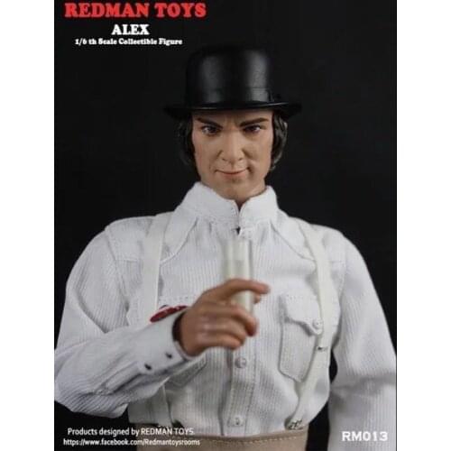 Custom REDMAN TOYS RM013 1/6 Scale Kubrick Head Sculpt for Phicen JIAOUL Tbleague Hottoy figures