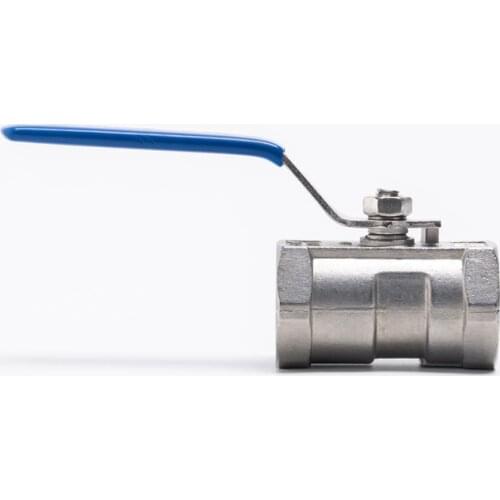 1pc Ball Valve Female Threaded SS304 Stainless Steel Reduce Port Ball Valve BSP 1/2" to 1-1/2" For Homebrew