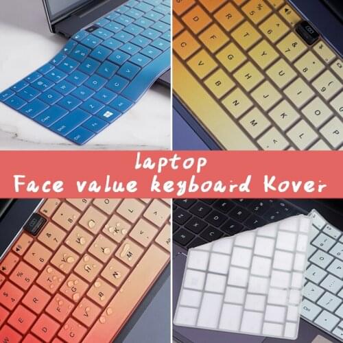 Huawei Laptop Silicon Keyboard Cover UA Colorful Patterns Keyboard Skin for MateBook 14 D14 15 Xpro MagicBook 14 15 Pro 16.1