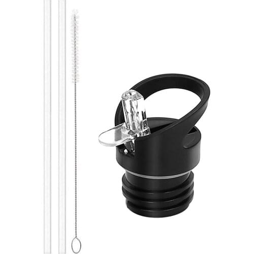 Straw Lid Replacement for Water Flask Sport Water Bottle Lid Cap Tourism and recreation