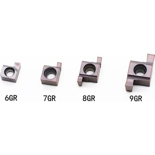 10PCS 6GR 7GR 8GR 9GR Inside Groove Carbide Turning Inserts.7GR 8GR 9GR 100/150/200/250/300 Suit for Grooving Turning Tools SNGR