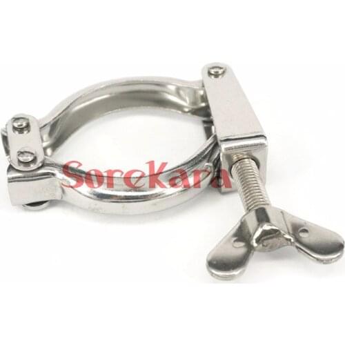 25mm Ferrule O/D SS304 Stainless Steel Stamping Tri Clamp Sanitary Fitting Dairy Brewing Tri Clover