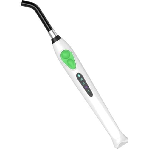 Wireless Dental LED Light Curing Device Digital Display Lamp 1500mw/cm2