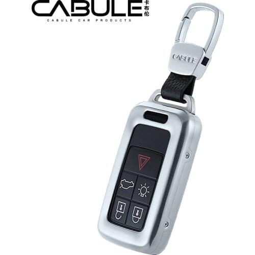 Car Key Case Cover shell Aluminum Alloy For Volvo Xc6090 S40 60l90