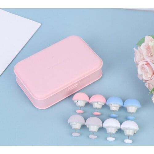 8 Mushroom Quilt Holder Macaron Non-Slip Blanket Quilt Clip One-Click Clip Shelf