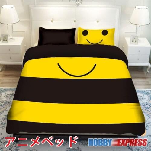 Hobby Express Kawaii Bee Japanese Bed Blanket or Duvet Cover with Pillow Covers ADP-CP150011