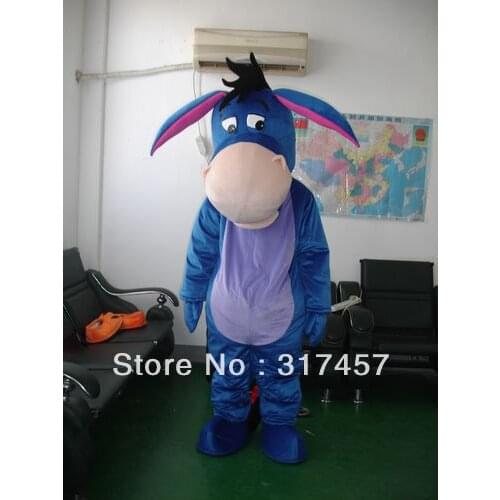 Donkey Mascot Costume Adult Character Costume Cosplay mascot costume free shipping
