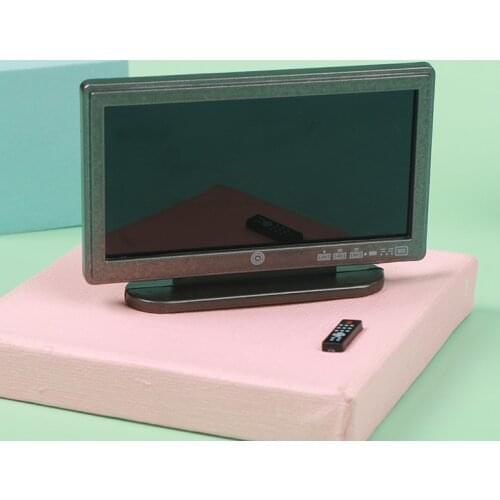 1:12 Doll House TV Remote Control Simulation Miniature Furniture Dollhouse Dollhouse TV Remote Control Model