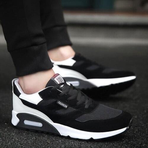 Mens Casual Shoes Comfortable Man Fashion Sneakers Breathable Flat Walking Casual Shoes Man Platform Zapatillas Hombre A4-100