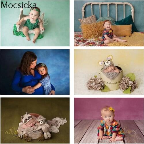Solid Color Newborn Baby Portrait Backdrop Photography Abstract Children Adult Birthday Art Background Photo Shoot Photobooth