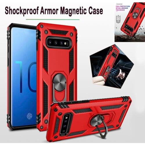 Shockproof Armor Magnetic Case For Samsung S10 S21 S8 S9 S20 Note 20 8 9 10 Plus Ultra A32 A22 A21S A51 A52 A71 A30S A50 Cover