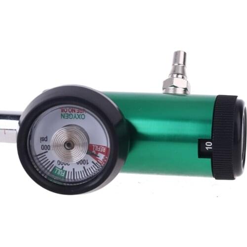 DISS/Barb 3000psi CGA540 Oxygen Pressure Regulator Oxygen Inhaler Flowmeter