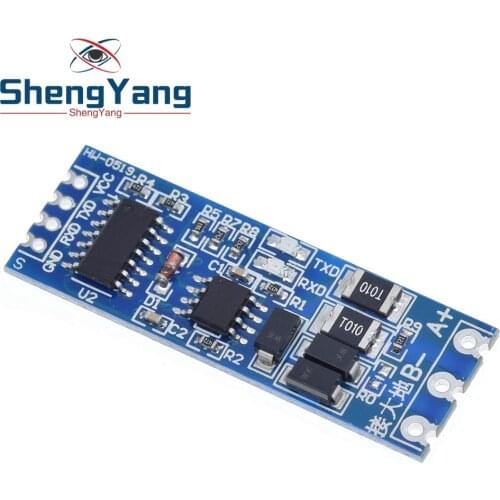TTL Turn To RS485 Module 485 To Serial UART Level Mutual Conversion Hardware Automatic Flow Control Power Supply Module 3.3V 5V