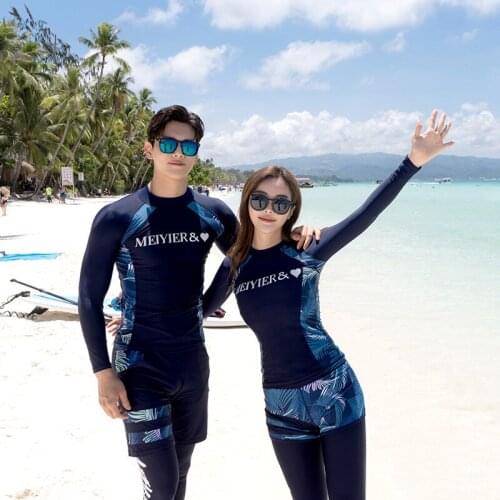 Womens Mens Full Body Long Sleeve Rashguard Surf Top Bottom Padded Shirt Leggings 4 Pcs SwimSuit Sun Protect Tracksuit Fitness