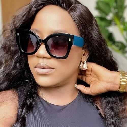 49980 2021 Latest Large Frame Sunglasses for Men Women Fashion Brand Designer Sunshade Uv400 Retro Glasses