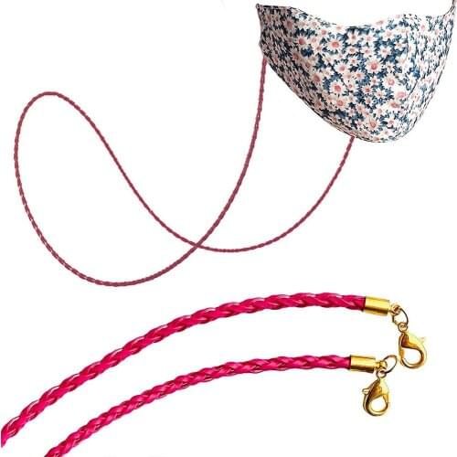 5pcs Adjustable Soft Mask Extensions Face Mask Lanyard Handy&Convenient Safety Mask Rest&Ear Holder Rope Hang on Neck String