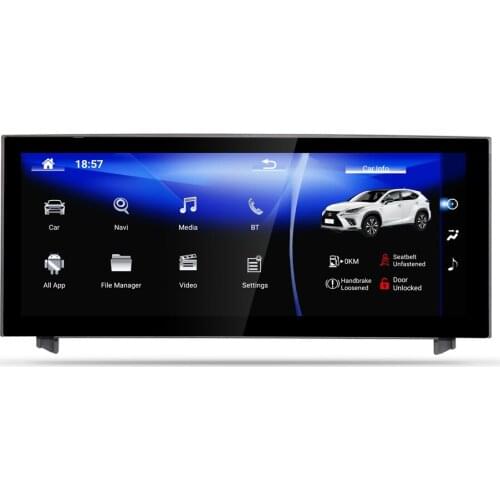 S8 S8K 10.25 inch 4G RAM 64G ROM 8 Core Android 10 System Car GPS Navigation Media Stereo Radio For LEXUS IS S8 S8K 2013-2018