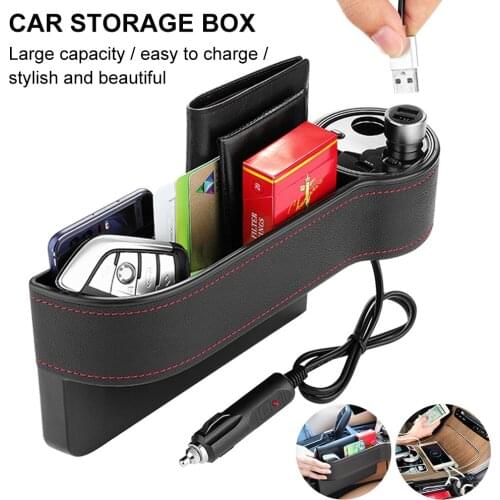 Car Cup Holder Auto Seat Gap Filtter Water Cup Drink Bottle Can Phone Organizer Cup Storage Holder Stand Car Styling Accessories