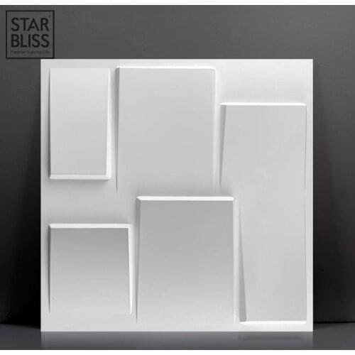 30x30cm 3D tile panel mold plaster wall 3D wall stickers living room 3D wallpaper mural bathroom kitchen accessories outdoor