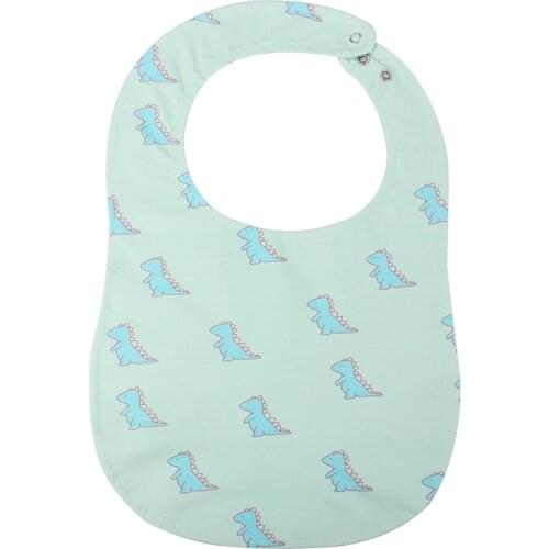 Custom Adult Baby Large Size Hottest Green Cartoon Printed Adult Bib DDLG Baby Bib Daddy Girl Little Space