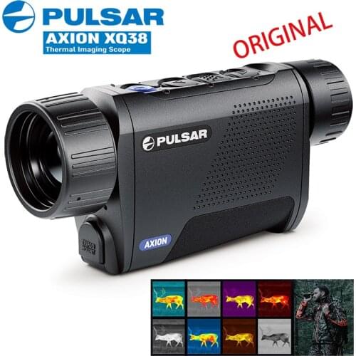 PULSAR AXION XQ38 Pocket-Sized Thermal Monocular and Video Recorder 384x288 50hz Wifi (PL77427)