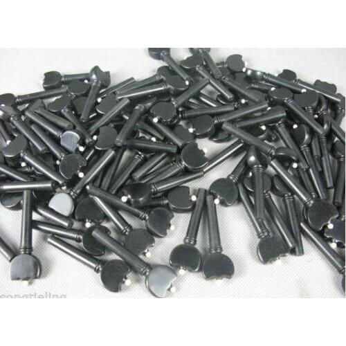 20pcs ( 5 sets ) of great baroque style ebony violin pegs for 4/4 violin