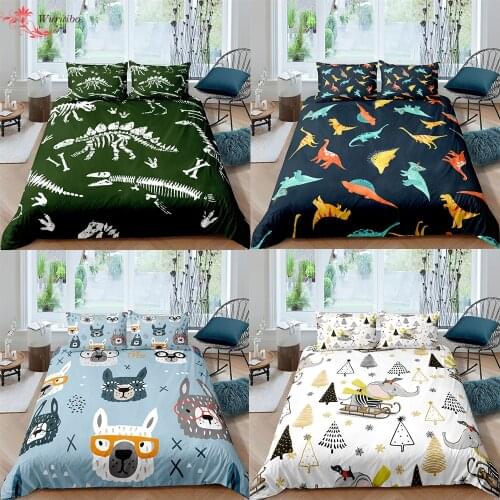 Cartoon Luxury Single Twin Size Bedding Sets For Child Gilr Boy Duvet Cover 2240x220 Of Comforter Kid Baby Dinosaur Bed Cover