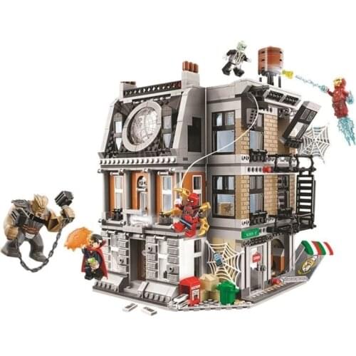 1044PCS Doctor House Building Blocks Compatible 76108 Bricks Puzzle Interactive Assembling Inserting Building Block Toys 10840