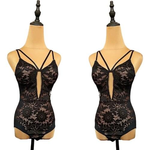 Lace Latin Dance Tops Women Stage Costume Ballroom Practice Wear Samba Dance Wear Summer Clothes Salsa Dancing Outfit JL2881