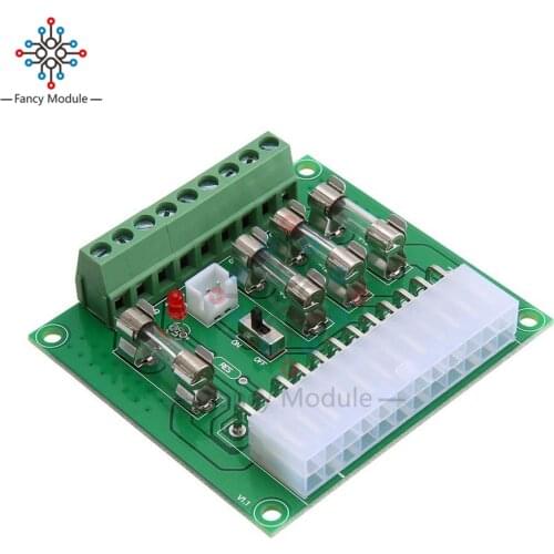 Diymore Soldered/Solderless ATX Power Adapter ATX Computer PC Power Board Power Supply DC Plug Connector