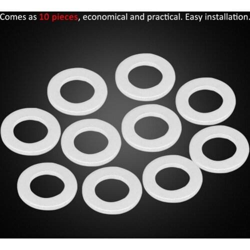10pcs Oil Drain Plug Washer Gaskets Car Engine Repair for Honda/Acura 94109-14000