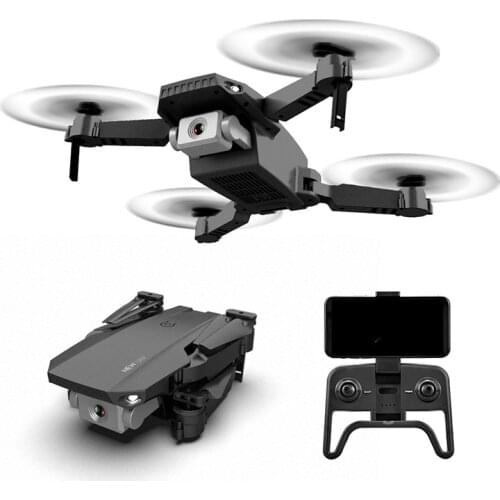 Folding Drone HD Aerial Photography 4K Aircraft Dual Camera Mini Remote Control Aircraft Light Flow Followed Rc Airplane 12+y