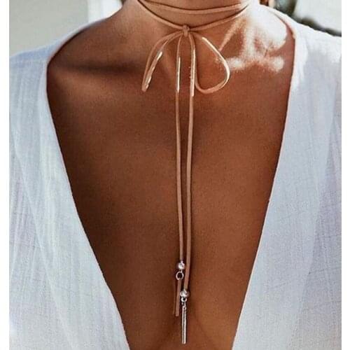 1pcs Long Black Velvet Choker Necklace For Women Silver Plated Bar Chokers Chocker collares mujer collier ras du cou bijoux