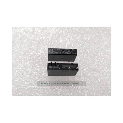 2PCS MYAA024D 24V 5A Group of Normally Open 4 pins plc relay power relay