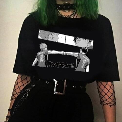 2020 Haikyuu Men T Shirt Kuroo Anime Bokuto Manga Shoyo Volleyball Cool Tee Shirt Short Sleeve T-Shirt