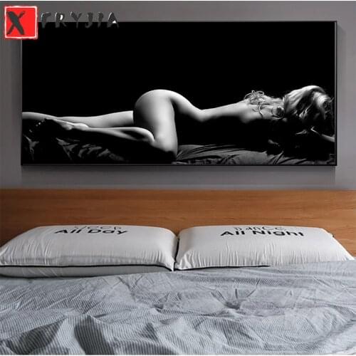 Diamond Painting Modern black and white art, sexy woman 5d Diamond Embroidery Full Diamond Mosaic Cross Stitch Decoration