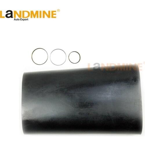 Free Shipping 1 Set Rubber Bellows Air Spring Rubber Sleeve With Rings Fit A6 C6 Front Suspension Spring Air Shock 4F0616039AA