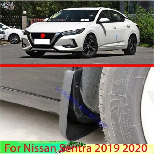 For Nissan Sentra 2019 2020 Car Accessories Mud Flaps Splash Guard Mudguards Fender 4PCS/Set