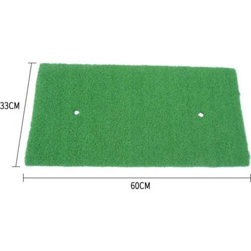 Golf Hitting Mat Portable Golf Grass Mat Driving Chipping Practice Training