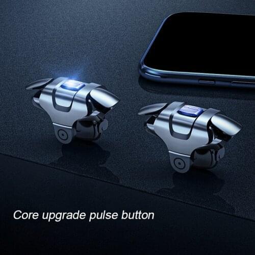 Mobile Game Controller Mobile Phone Game Button Smart Phone Metal Game Trigger L1 R1 Shooter for iPhone/Android / PUBG