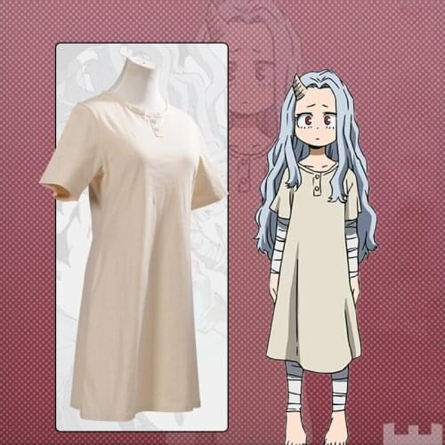 Anime Comic My Hero Academia Cosplay Costumes Eri Cosplay Costume Long Dresses Clothes uniforms For Women Adult Suits Wigs