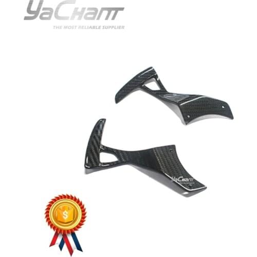 Dry Carbon Fiber Steering Wheel Shifter Fit For 2001-2008 Murcielago LP640 LP670 OE Style Shift Paddle