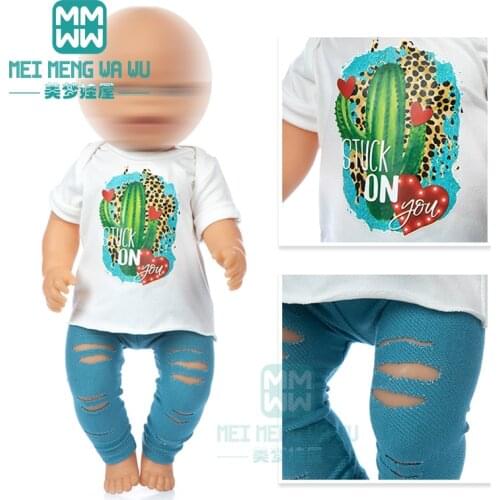 New casual wear sportswear doll clothes for 43cm new born doll American doll OG gril gift